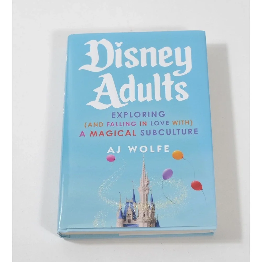 Gallery Books Hardcover Blue Disney Adults AJ Wolfe Signed